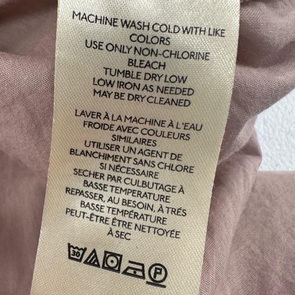 We The Free People Lyrical Tunic Button Front Blouse Flowy Soft Boho Indie Top M - Picture 10 of 11